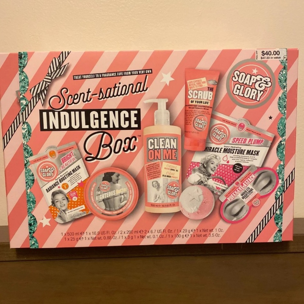 Soap and Glory Indulgence Gift Set